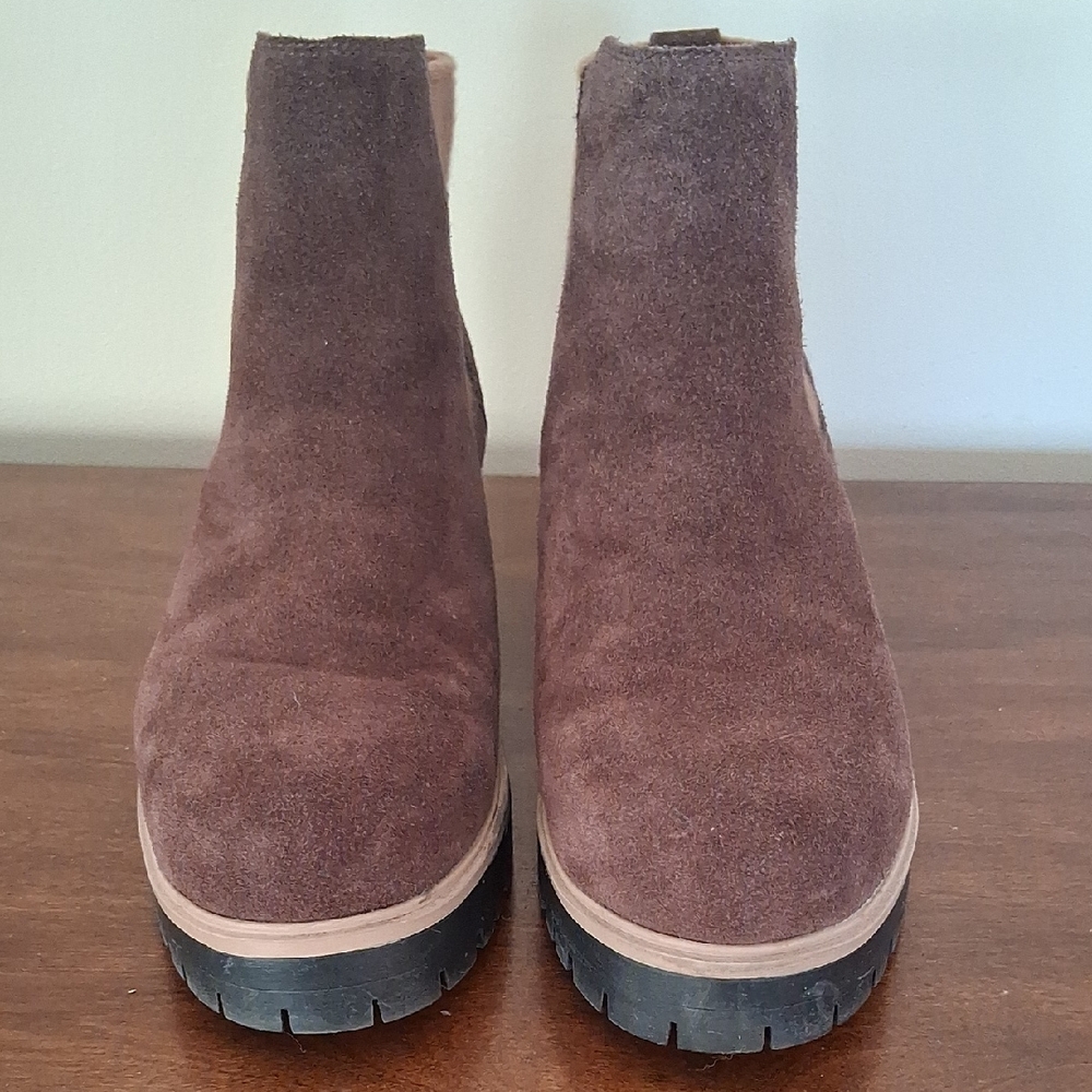 Eddie Bauer Bellingham Brown Suede Chelsea Boots Size 11